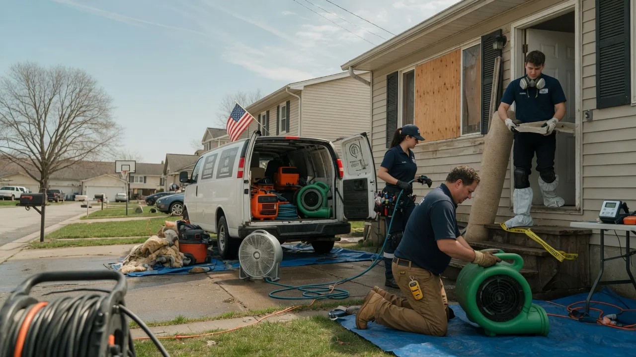 Water Damage Restoration in Thayer, KS near me